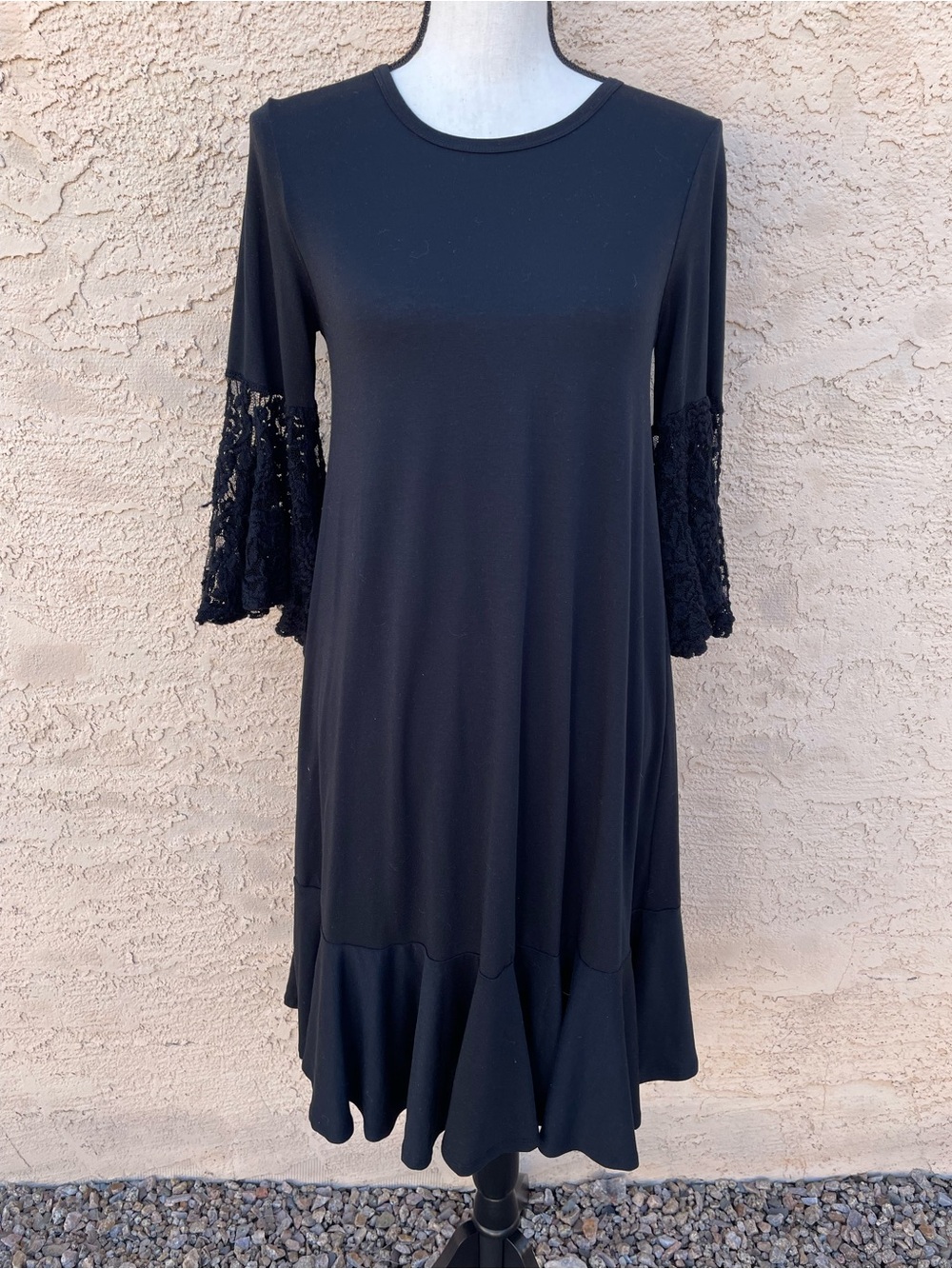 Lularoe swing dress Maurine witchy dark fairy goth whimsigoth vampire black xs